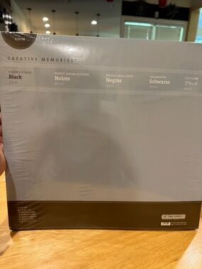 Creative Memories Scrapbook Album Refill Pages Black 12 x 12 New in Plastic